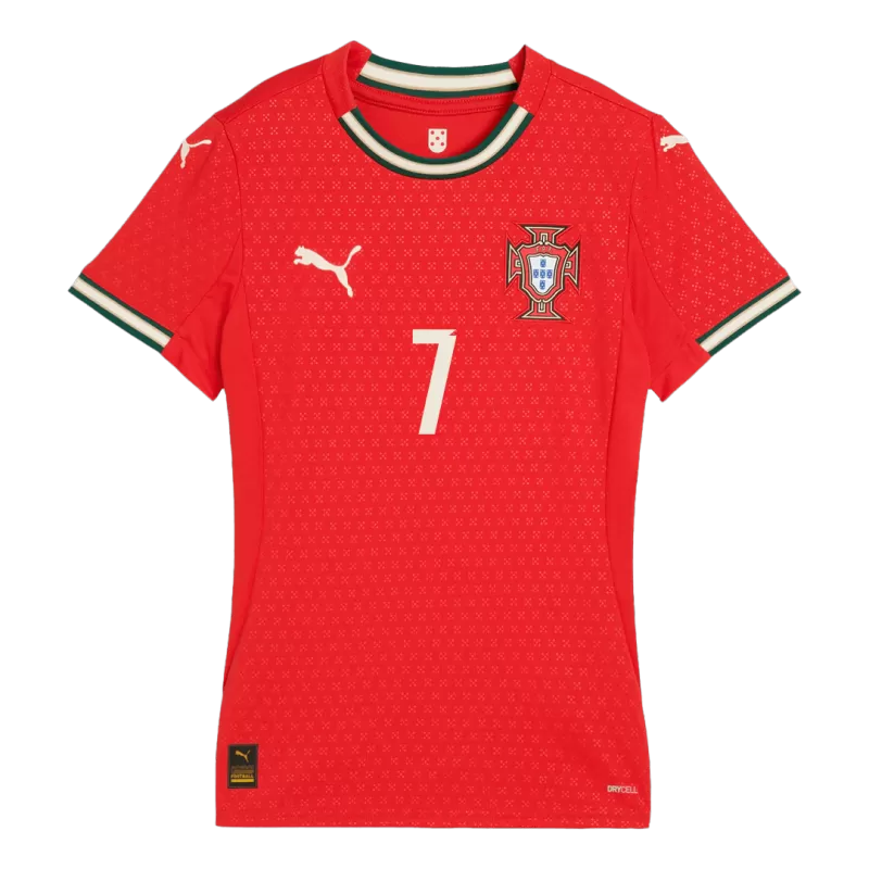 Maillot domicile féminin RONALDO n°7 Portugal 2025
