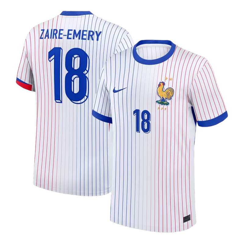 ZAIRE-EMERY #18 Maillot extérieur de l'équipe de France