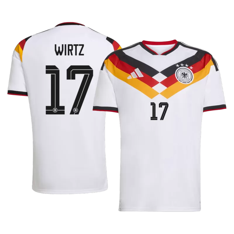 Maillot domicile de football de l'Allemagne WIRTZ n° 17 2026