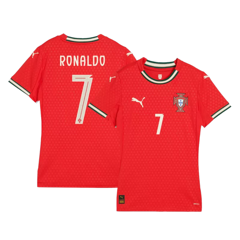 Maillot domicile féminin RONALDO n°7 Portugal 2025