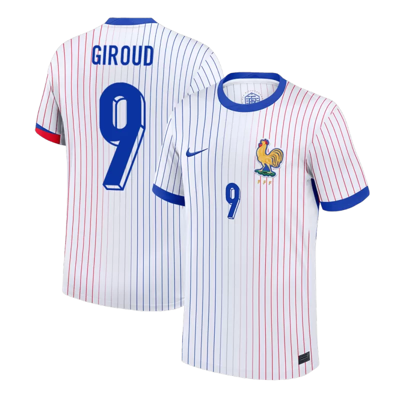 GIROUD #9 Maillot extérieur de l'équipe de France