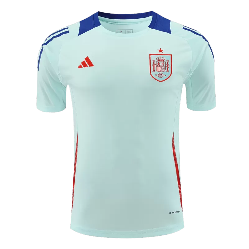 Maillot d'entraînement d'avant-match de l'Espagne Euro