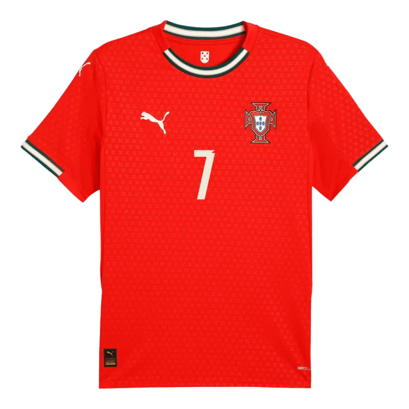 Maillot domicile de football du Portugal RONALDO #7 2025