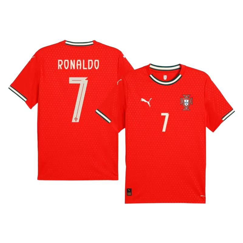Maillot domicile de football du Portugal RONALDO #7 2025