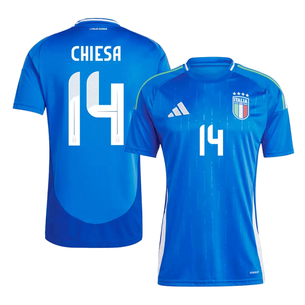 CHIESA #14 Maillot de foot Italie Domicile Euro