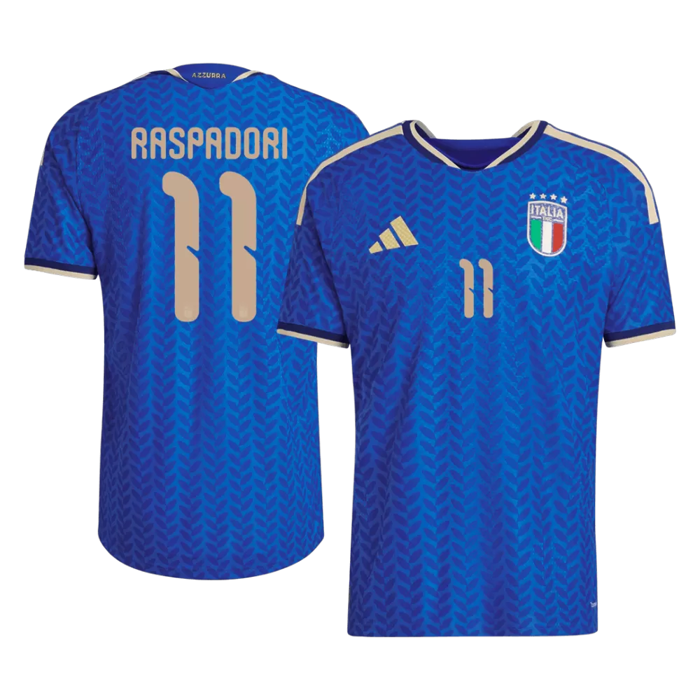 RASPADORI #11 Maillot domicile Italie 2026 Version joueur