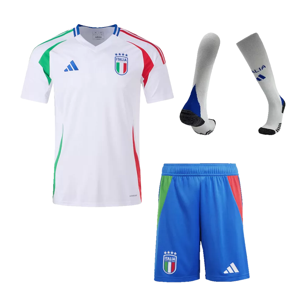 Tenue extérieure de l'Italie (Maillot + Short + Chaussettes) Euro