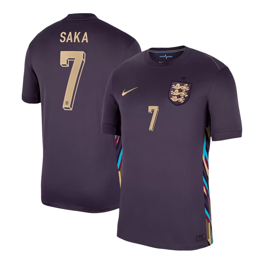 SAKA #7 Maillot extérieur Angleterre Euro
