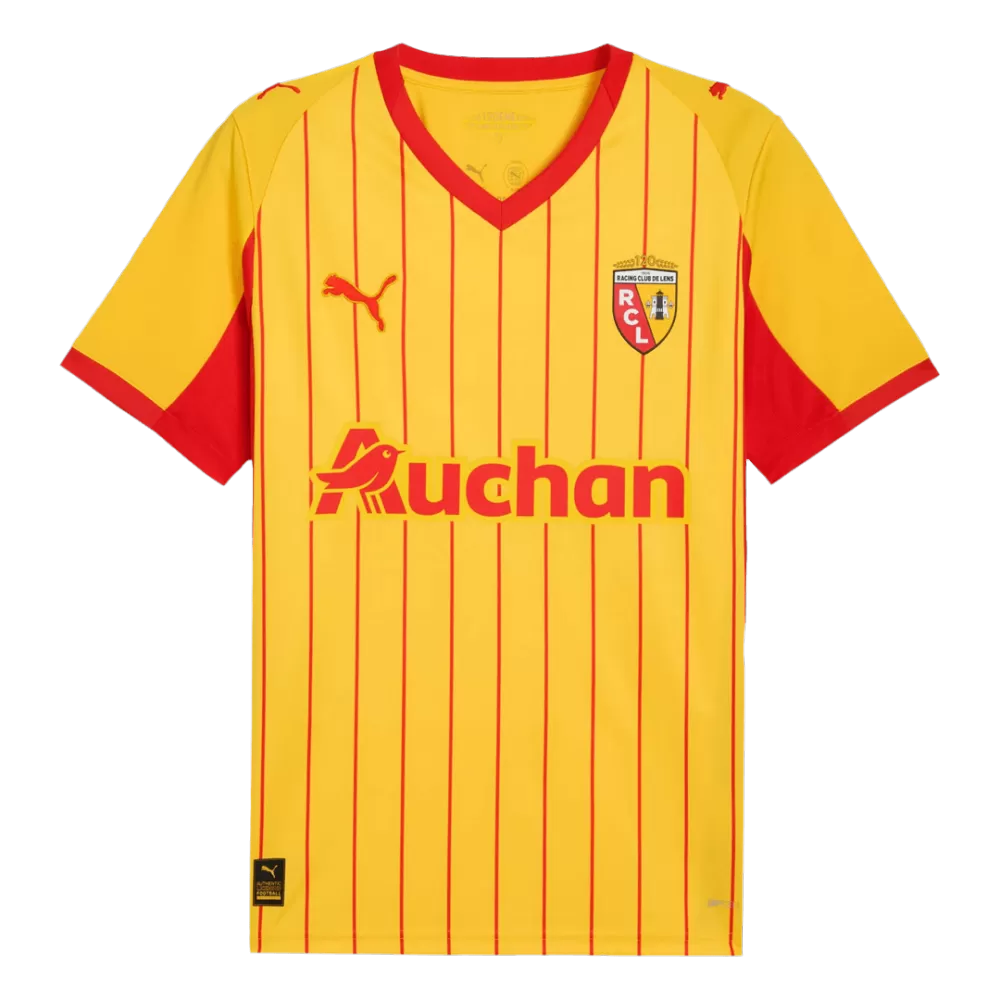 Maillot domicile RC Lens 2025/26
