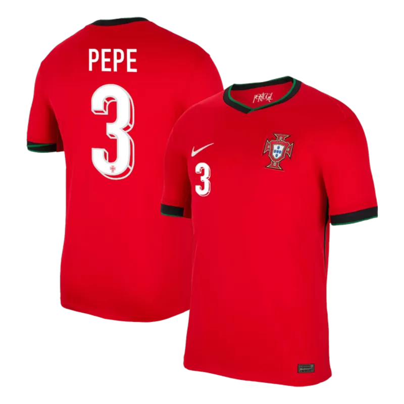 PEPE #3 Portugal Maillot domicile de football Euro