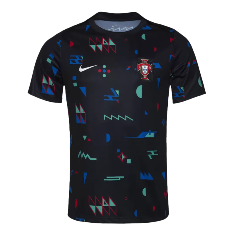 Maillot de football d'avant-match du Portugal Euro