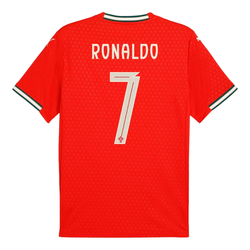 Maillot domicile de football du Portugal RONALDO #7 2025